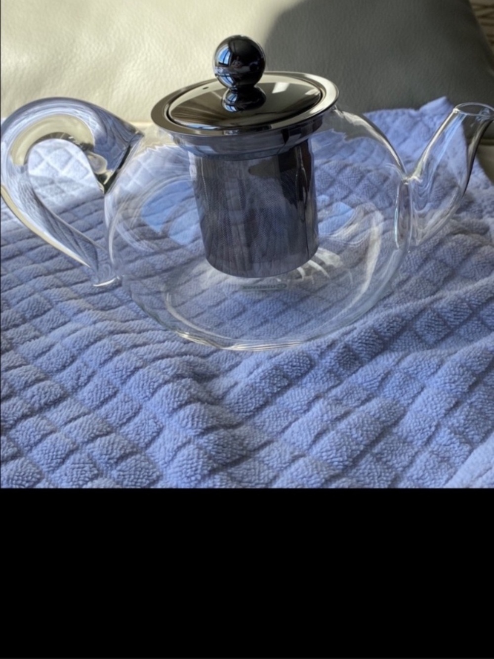 Cuisinox Glass Teapot with Stainless Steel Infuser - NEW